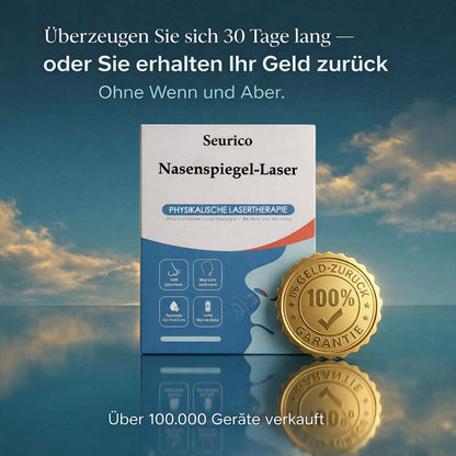 Seurico® Rotlichttherapie zur Linderung von Nasenverstopfung