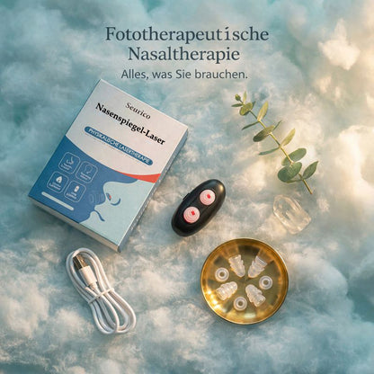 Seurico® Rotlichttherapie zur Linderung von Nasenverstopfung